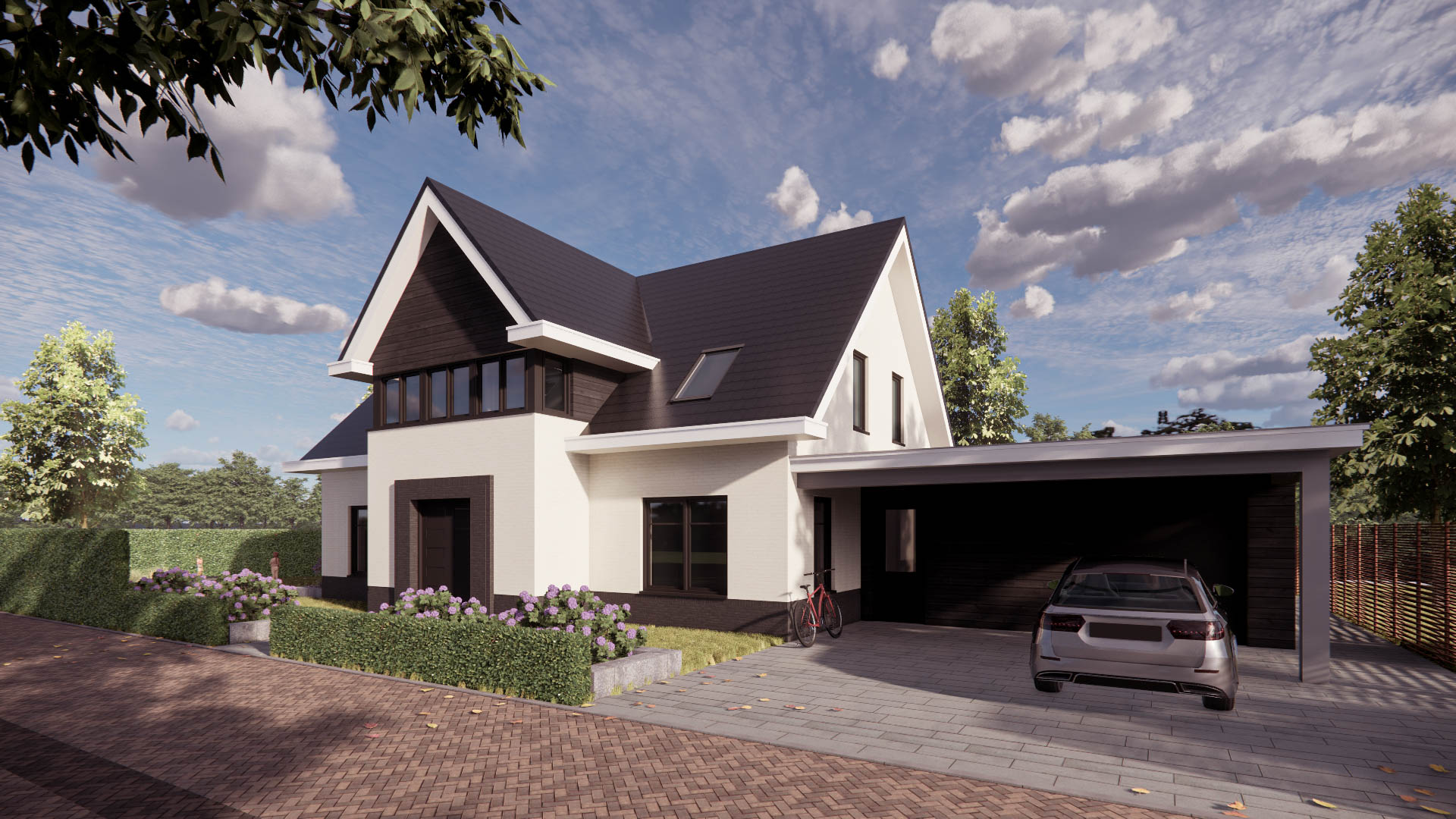 Nieuwbouw eigentijdse woning