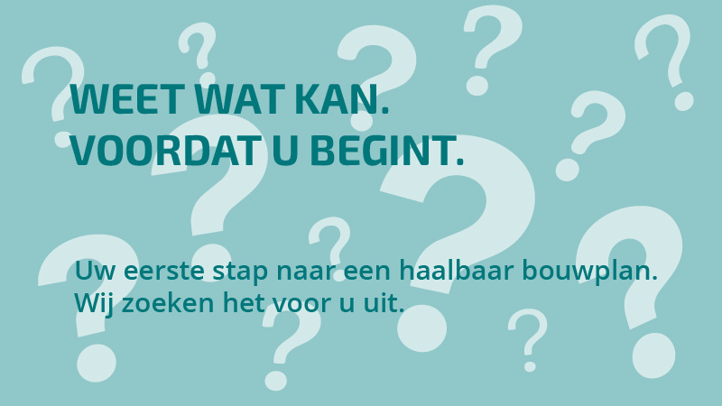 BBT BouwKompas Weet waar u aan toe bent, vóór u begint met (ver)bouwen.
