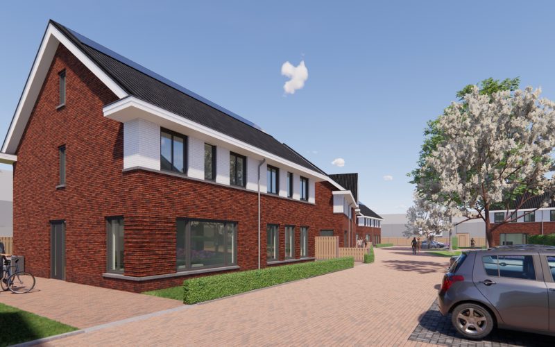 Twee-onder-een-kapwoning plan De Brink