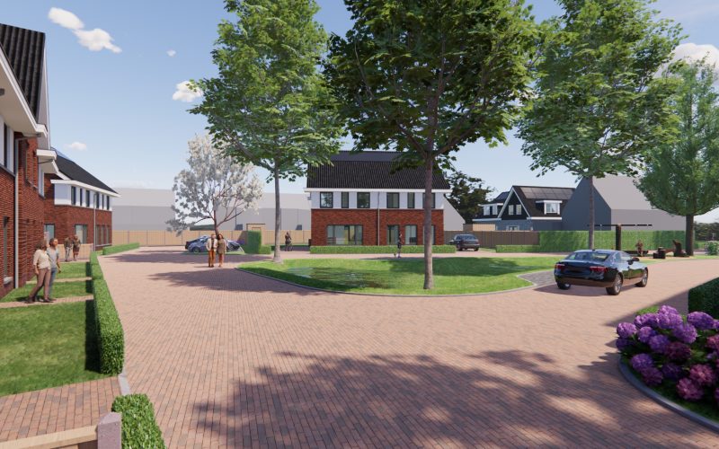 Twee-onder-een-kapwoning plan De Brink
