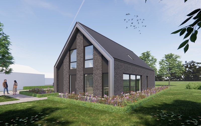 Eigentijdse schuurwoning