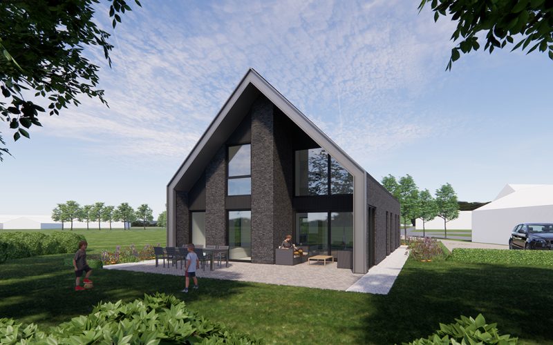 Eigentijdse schuurwoning