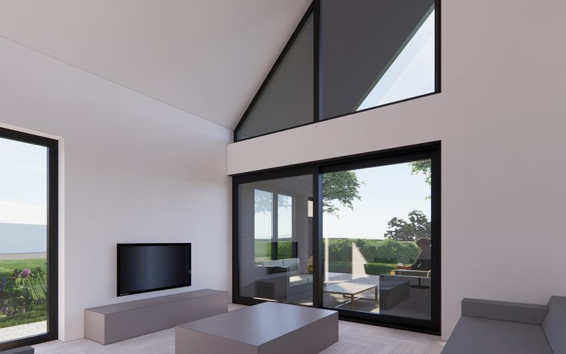 Eigentijdse schuurwoning