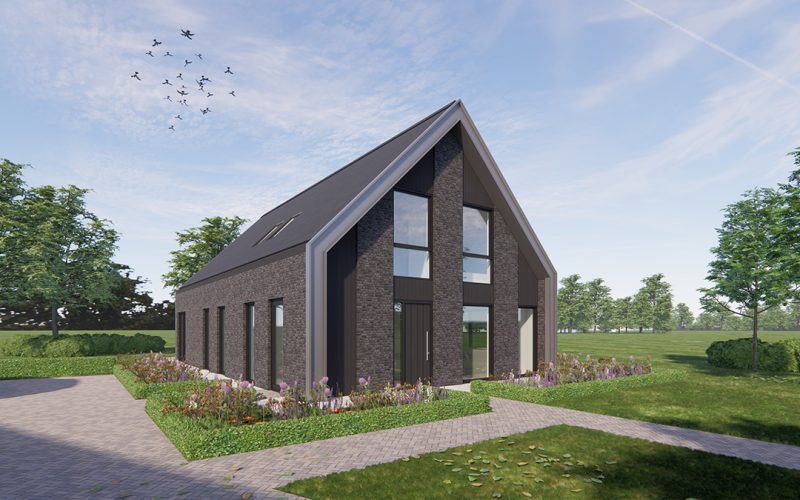 Eigentijdse schuurwoning